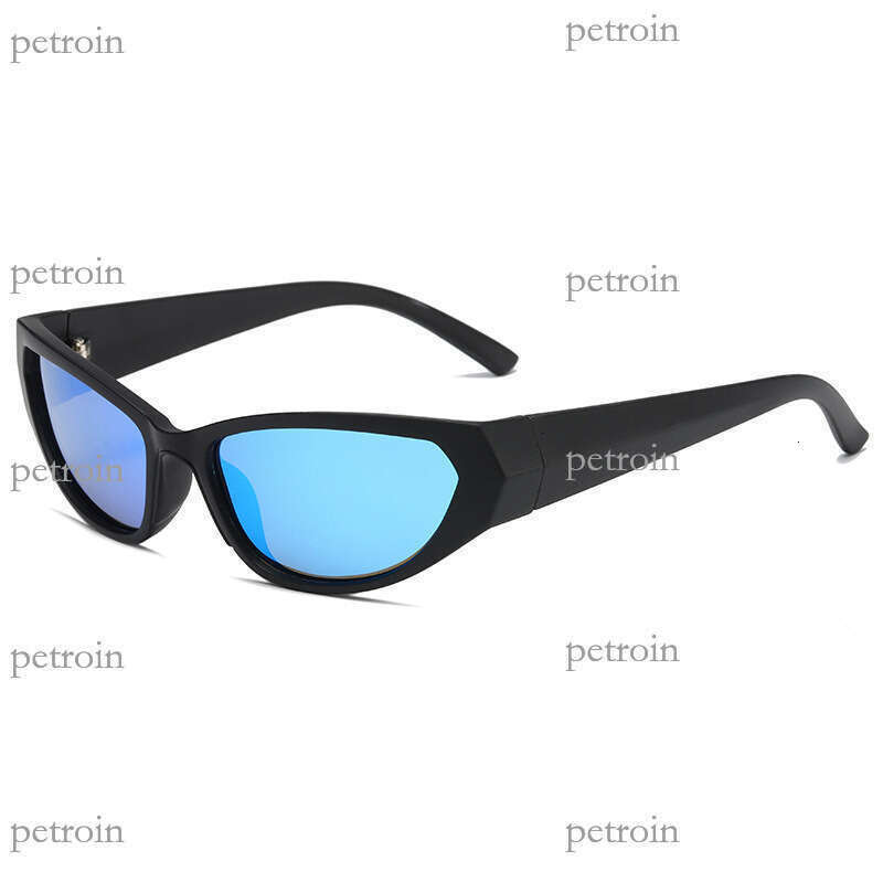 New Style Personality Fashion HD Polarized Futuristic Cat Eye Y2K Trendy Sunglasses