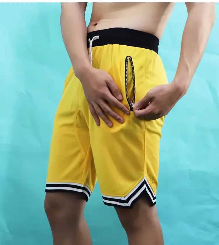 Mens Sports Shorts For Running Five-minute Length Fitness Training Badminton And Basketball Summer Outerwear Summer Thin Style Y250814