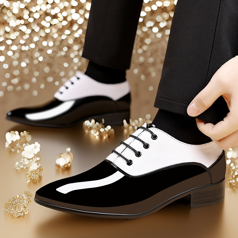Trendy Low Profile Patent Leather Shoes Versatile Fashion Accessory
