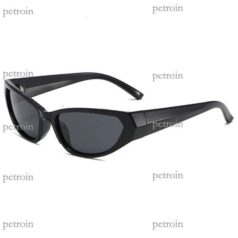 New Style Personality Fashion HD Polarized Futuristic Cat Eye Y2K Trendy Sunglasses