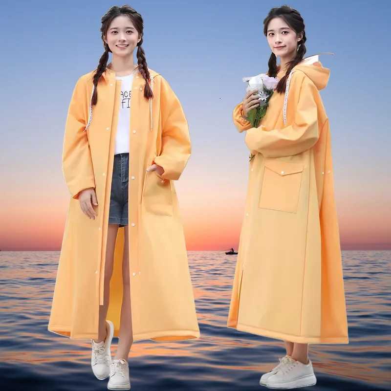 Electric Bike Raincoat New Style Thickened Long Sleeve Waterproof Motorcycle Rainwear for Bikers Y250814