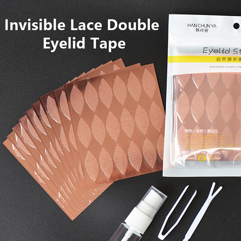 Invisible Eyelid Sticker Lace Eye Lift Strips Double Eyelid Tape Adhesive Stickers Eye Tape Tools Size M/L/XL 250811