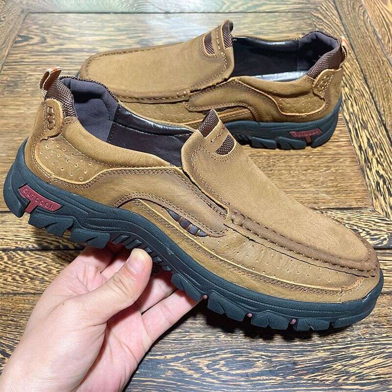 Hiking Outdoor Work Men 2024 New Men's Casual Dad Large Size Shoes