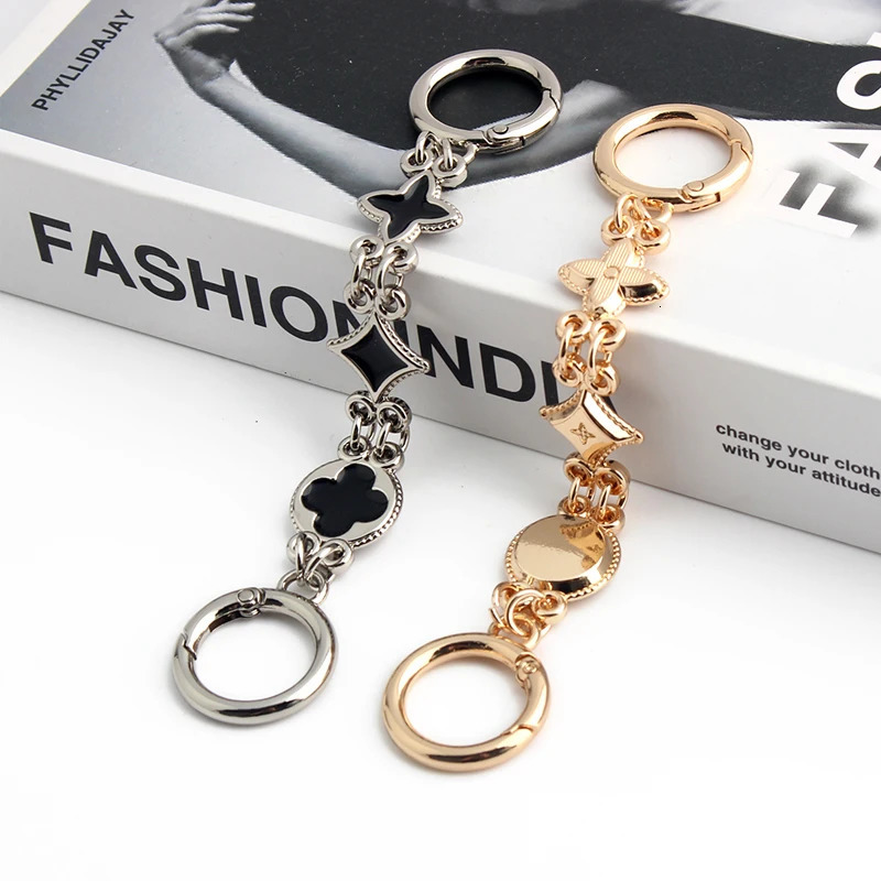 1PC 14.5cm Exquisite Cute Wallet Shoulder Strap Extension Chain Womens Clutch Shoulder Bag DIY Decoration Extension Chain 250811