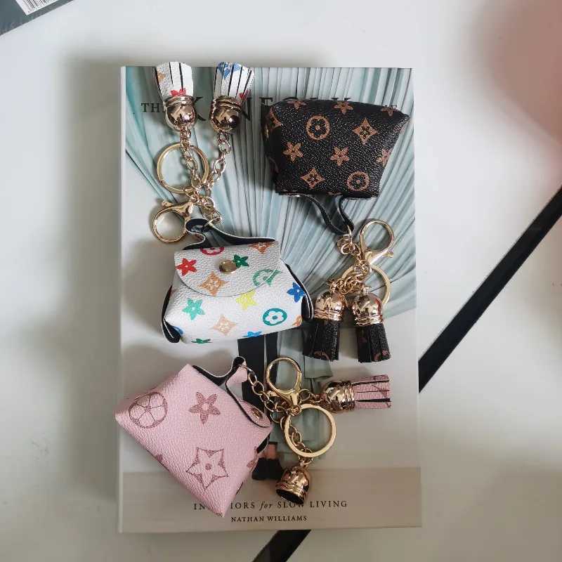 Mini luxury fashion cute leather small bag handbag small pendant hanging accessory phone jack envelope Y250815