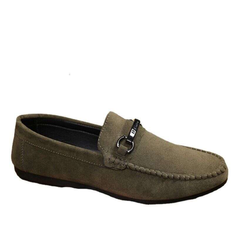 Lightweight Loafers, Bean Shoes, Men's Driving, Formal Attire, Wedding, Groom's Trend, Thick Soles, Anti Slip For Work