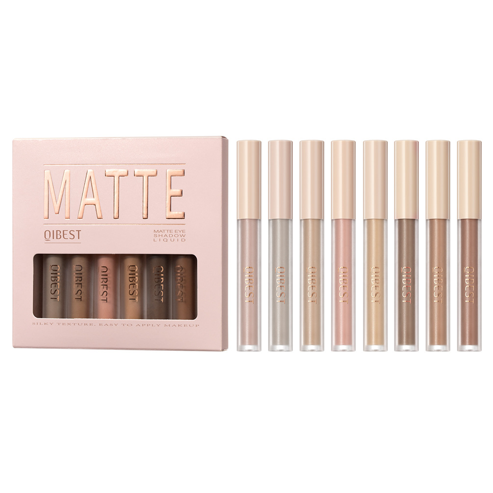Low-saturation Matte Liquid Eyeshadow Veet Contouring Shadow Pigments Eye Cheek Dual-use Long Lasting Professional Makeup X250815