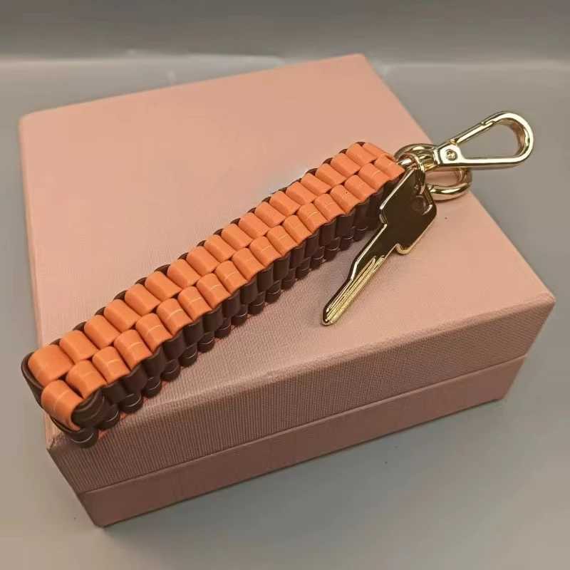 Creative Trend Braided Key Pendant Bag Accessories Bag Charms Nylon Rope Pendant Jewelry Leather Key Bag Pendant Y250815