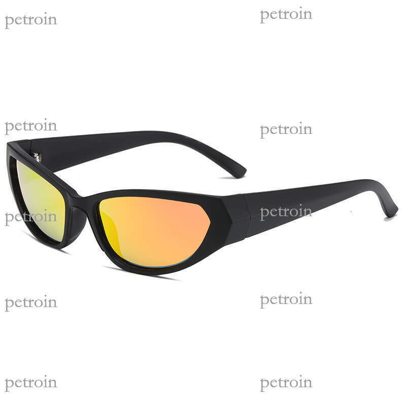 New Style Personality Fashion HD Polarized Futuristic Cat Eye Y2K Trendy Sunglasses