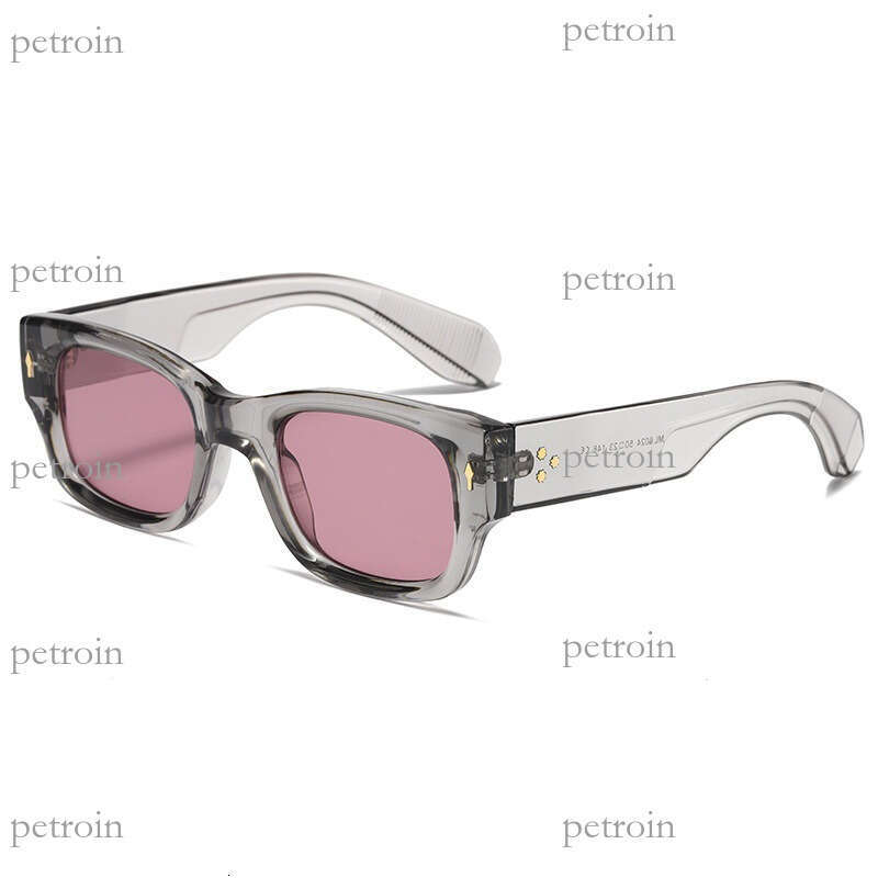 New Square Men's Driving Sunglasses, Unique Women's High-End Cool Street Style Sunglasses Trend