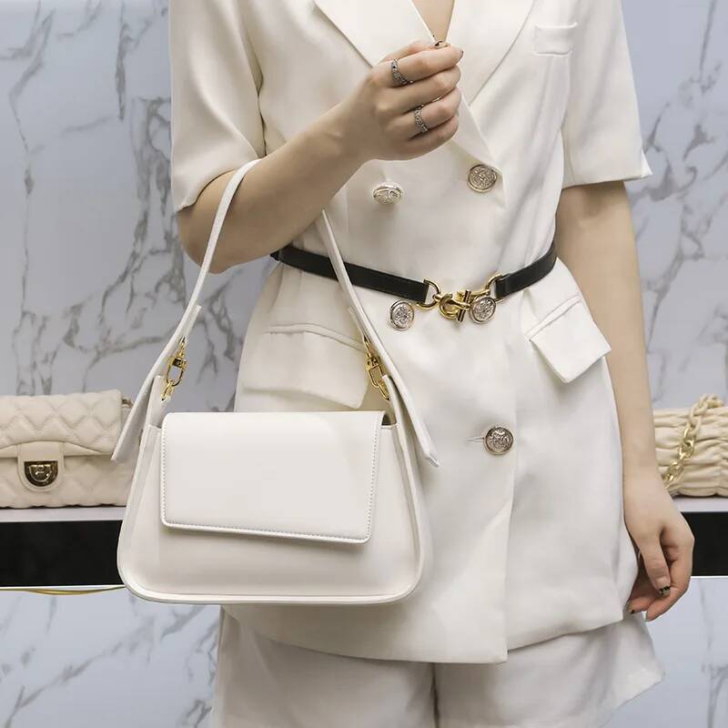 High Quality Genuine Leather Women's Handbag Shoulder 2025 New Underarm Crossbody Bag Female Gift Handbag For Women