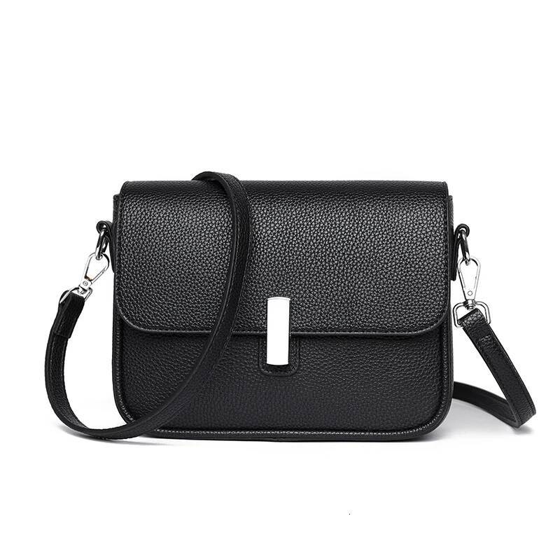 2025 Genuine Leather Women Crossbody Bags Design Small Square Soft Cowhide Women's Commuter Shoulder Bag Ladies Gift