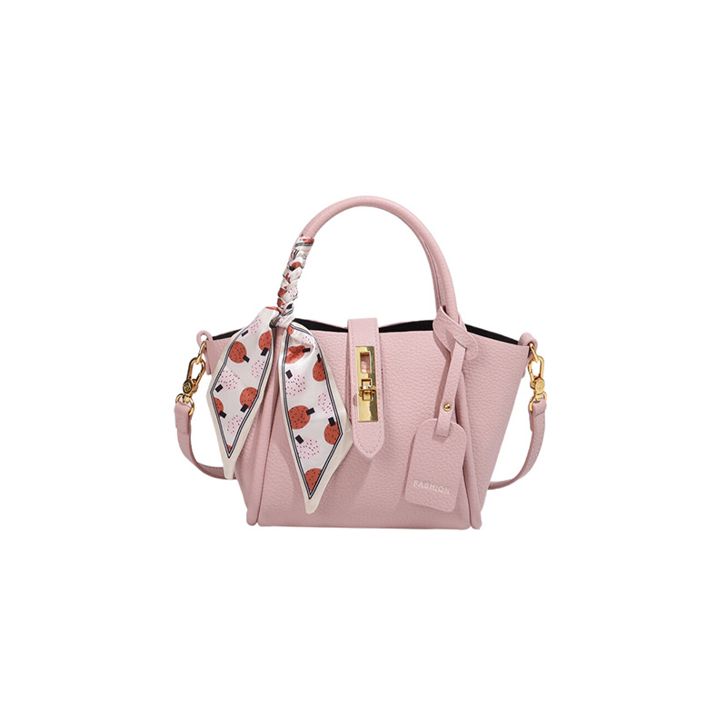 free shipping designer shoulder bags casual handbag fashionable bucket for women 2025 new style pink black white khaki