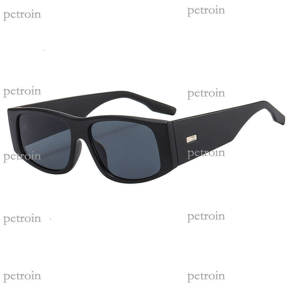 New Square Frame Personality Trendy Versatile Internet Celebrity Same Ins Style UV Protection Sunglasses