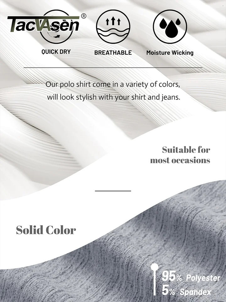 TACVASEN Quick Dry Golf Polo Shirts Womens Long Sleeve Shirt Lightweight Outdoor Traning Performance Ladies Tops 250814