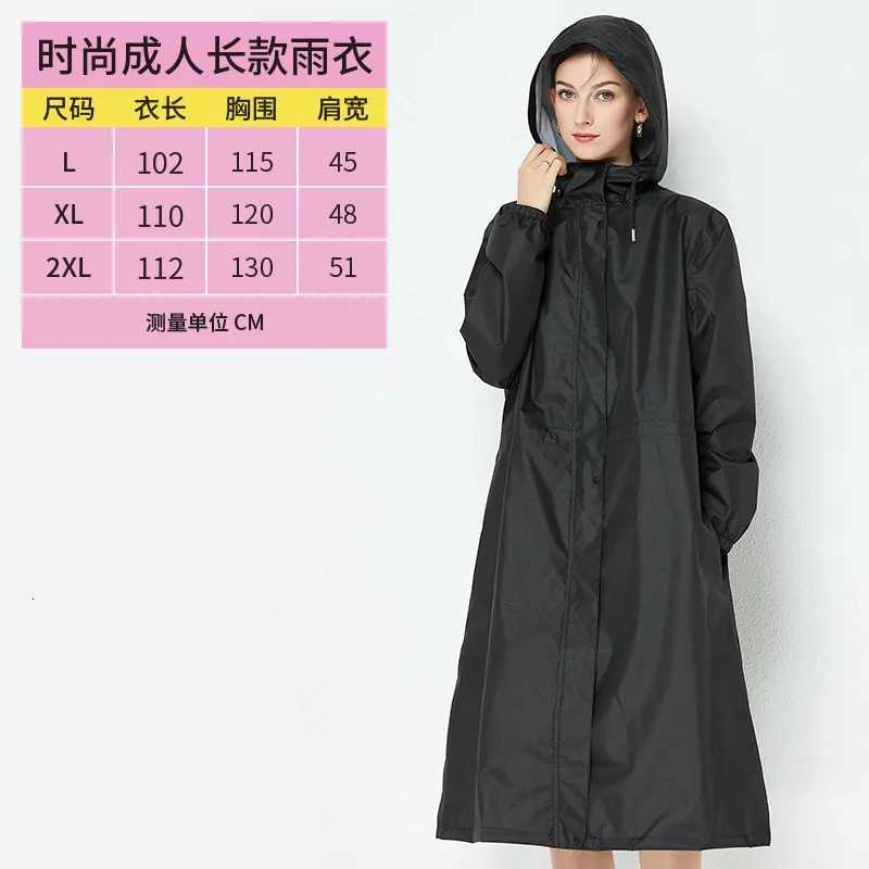 Ladies Long Raincoats Rain Waterproof Packable Hooded Windbreaker Lightweight Adjustable Waist Outdoor Protection Storm Y250814