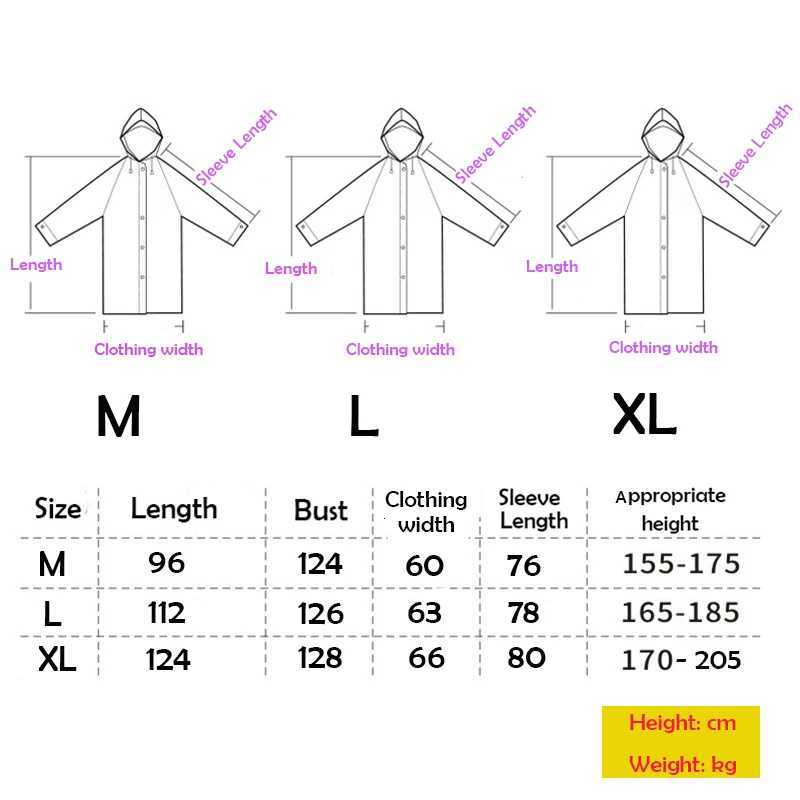 Hot Sale Brand The New Adult Men Women Long EVA Thick Rainwear Universal Rain Coat Waterproof Poncho Hiking Tour Raincoat Hooded Y250814