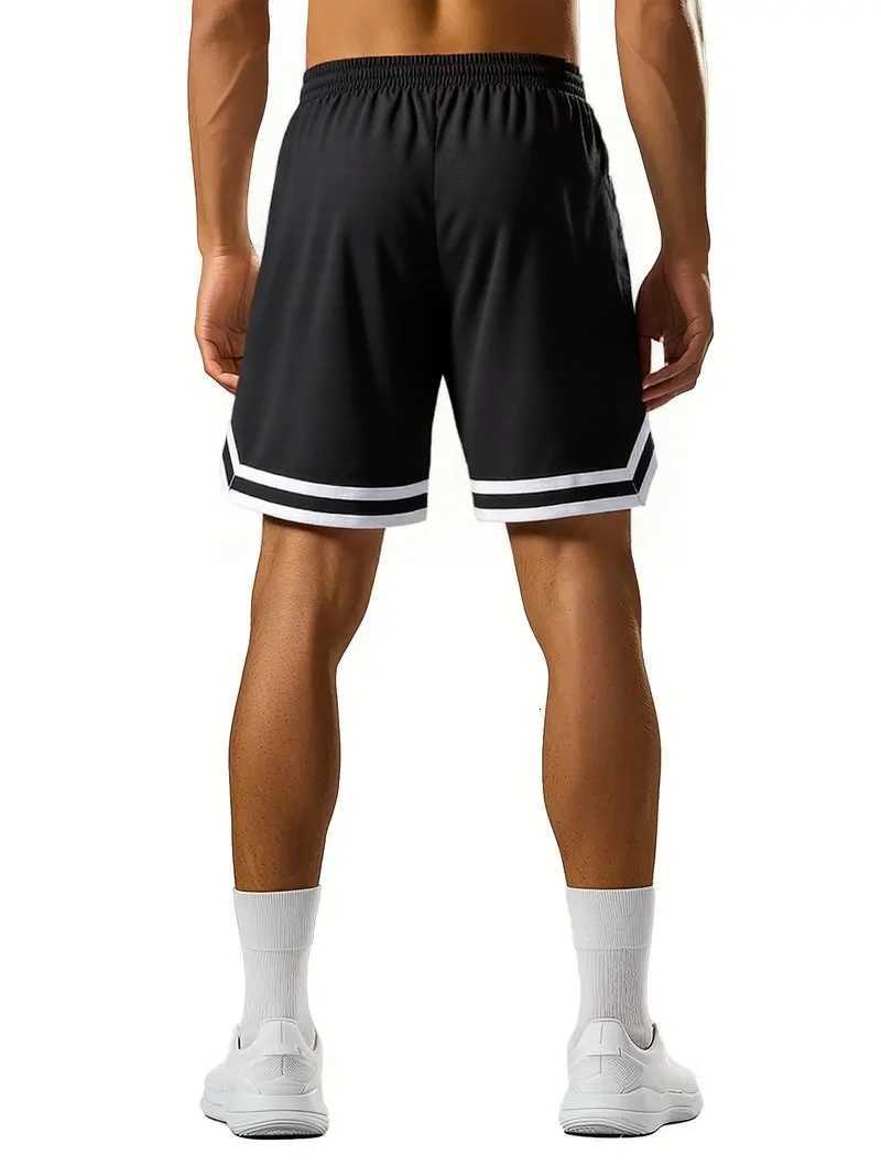 Mens Basketball Shorts Print Sports Casual Shorts QuiCK Dry Fitness Shorts Mens Summer Fitness Running Basketball Y250814