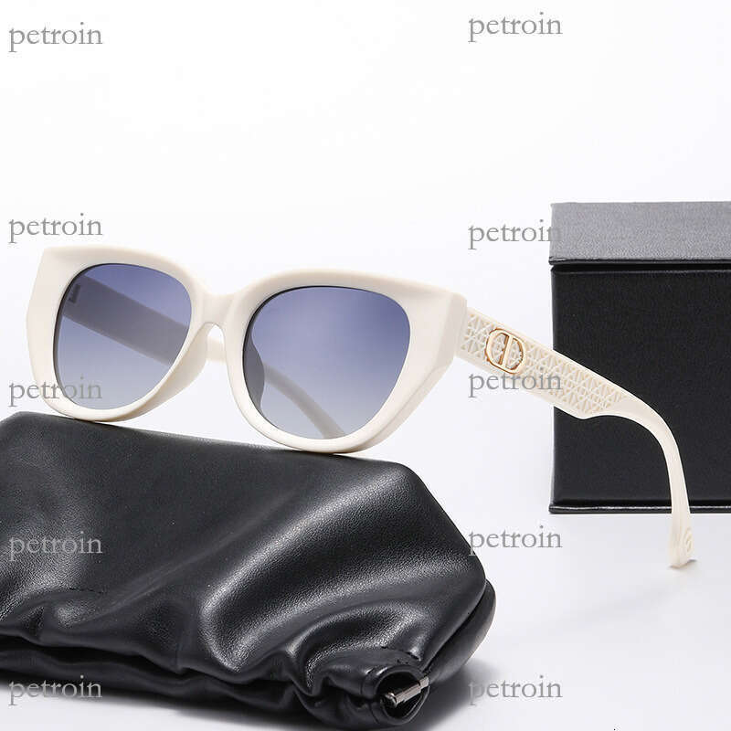 2025 New High-End Cat Eye Polarized Fashionable Wear Show Trendy Sunglasses Glasses