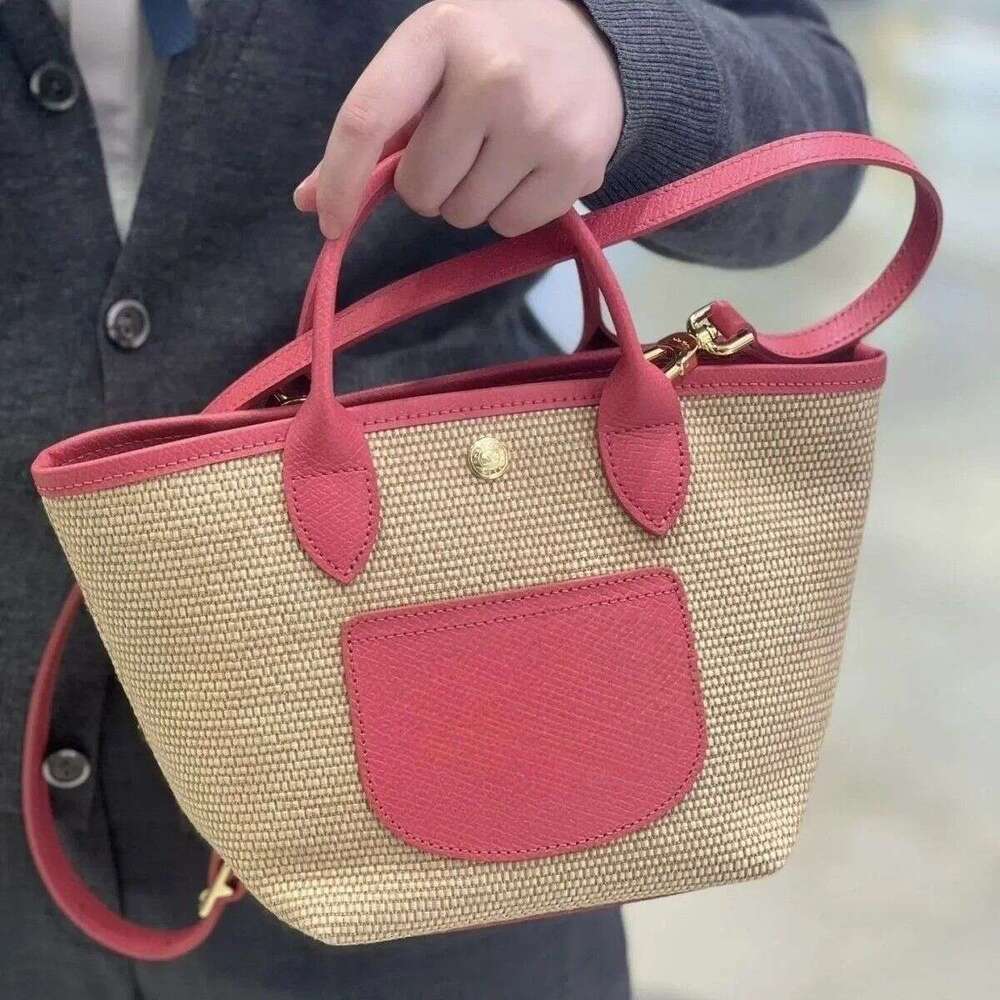 Designer Bag Tote bag Shoulder bag Fashion Straw Woven Versatile Niche New Single Beach Solid Color Crossbody Women S Handbag Enhances Appearance