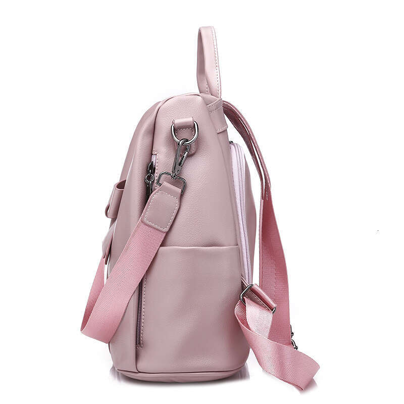 2025 New Fashion Trendy for Bags Designer Women Women Sweet Lady PU Backpack Bowknot Small Bag