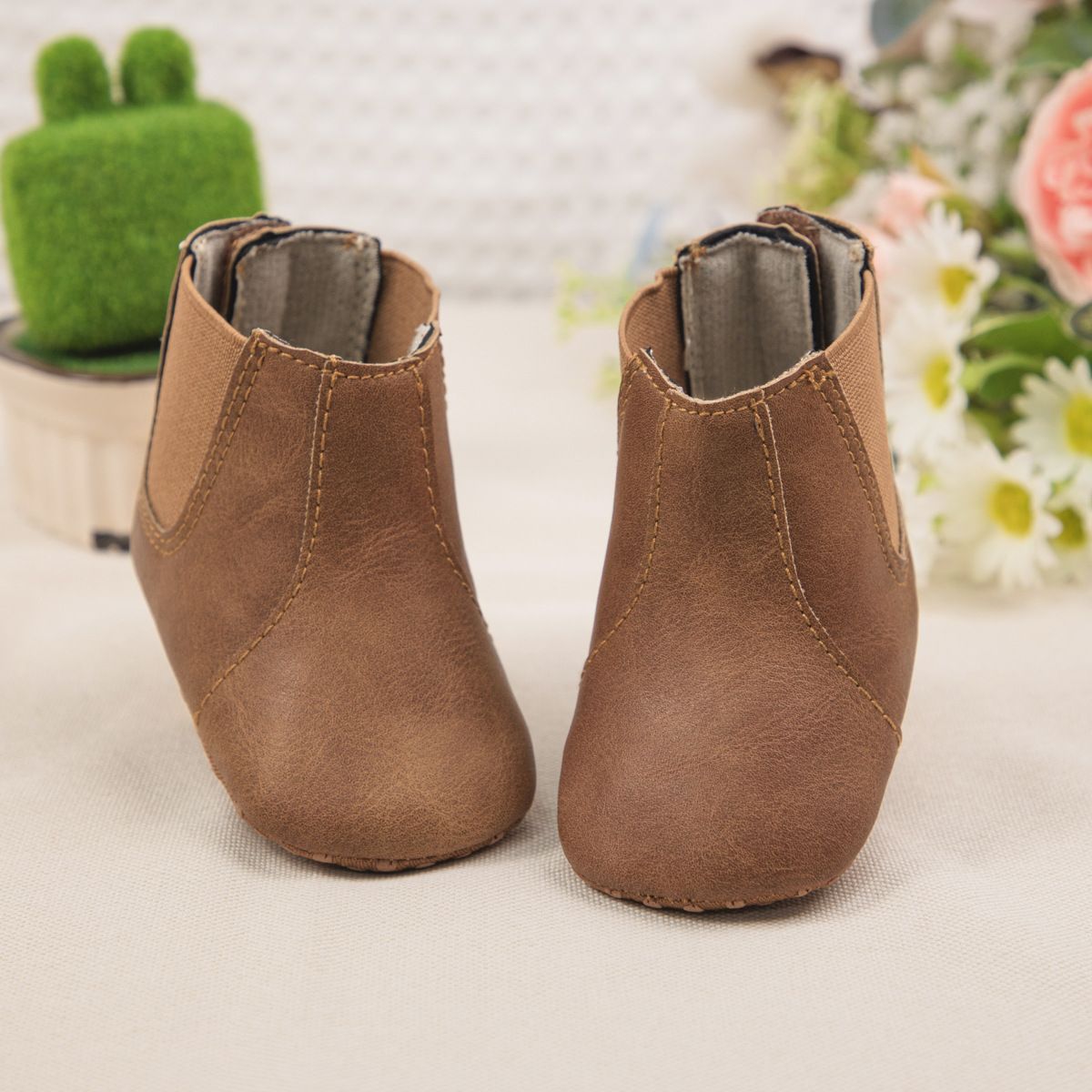 Fashion Infant Baby Snow Boots Winter Shoes Kidsnest Waterproof Non-Slip Boy Girl Leather Shoes Kids Warm Newborn Toddler Outdoor Boots