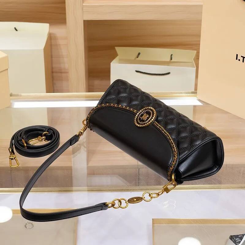 Women's Handbag Designer Underarm Bag, Women's 2024 New High-End Texture Handbag, Autumn And Winter Crossbody Shoulder Bag