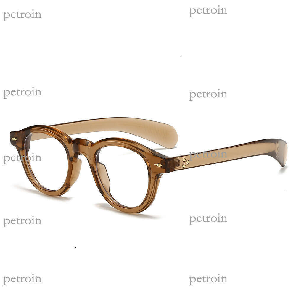 New Fashion Oval Photochromic Glasses for Women Trendy Blue Light Blocking Simple Versatile Eyeglass Frames