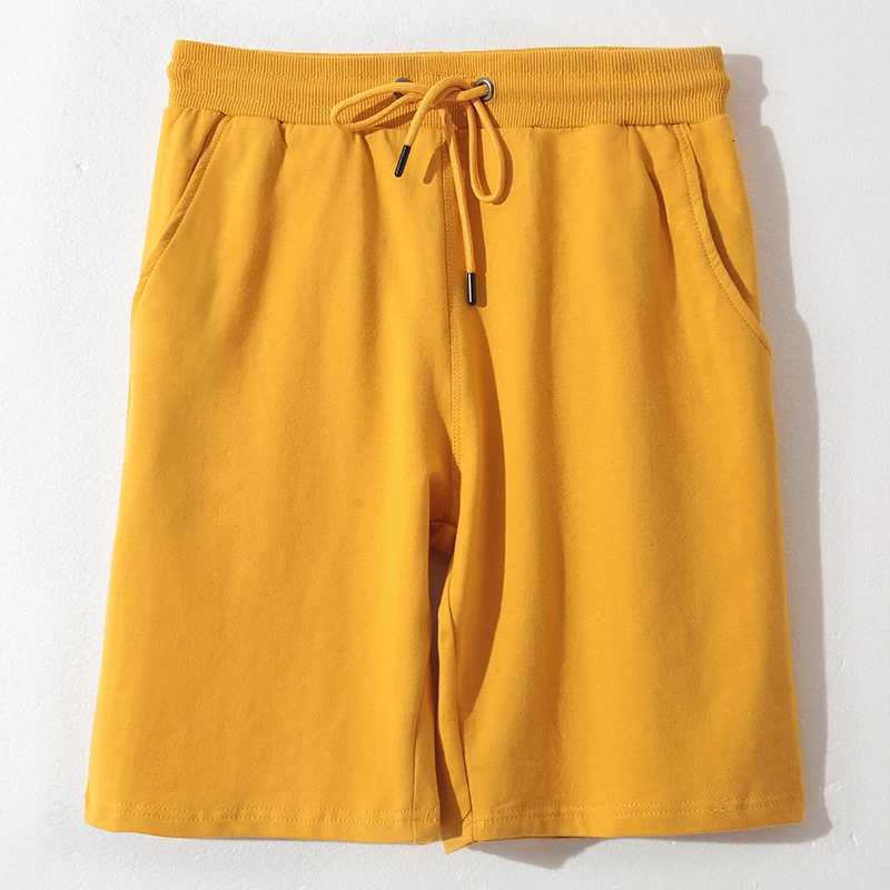 Five point sports pure cotton shorts for men and women thin summer new loose casual straight shorts made of pure cotton Y250814