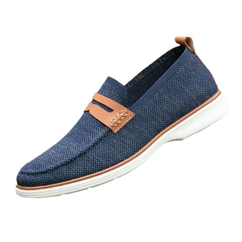 Cross-border 2024 New Business Casual Loafers Lightweight Men's Slip-on Motoring Shoes Euro 45