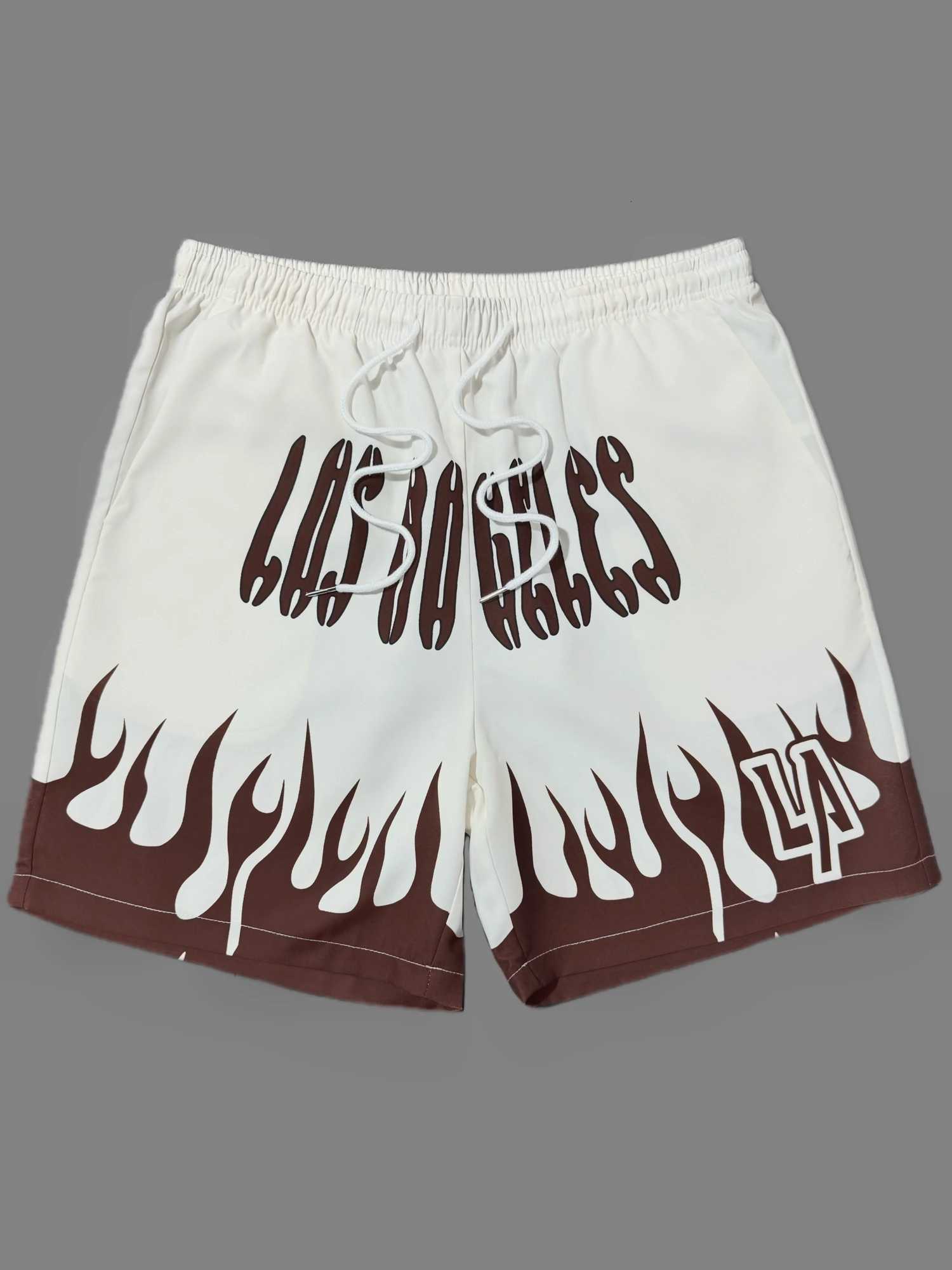 THe 2025 summer new streetwear casual shorts for men are fashionable wiTH 3D breaTHable and quiCK-drying Y250814