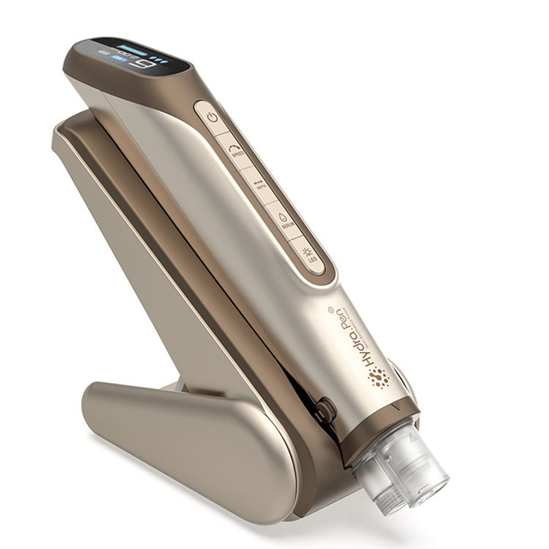Dermapen H6 Newest wireless Hydra.Pen device MTS Beauty Machine Face Lifting Microneedling Derma Hydra Pen Red Blue Light Therapy Automatical Serum Ap