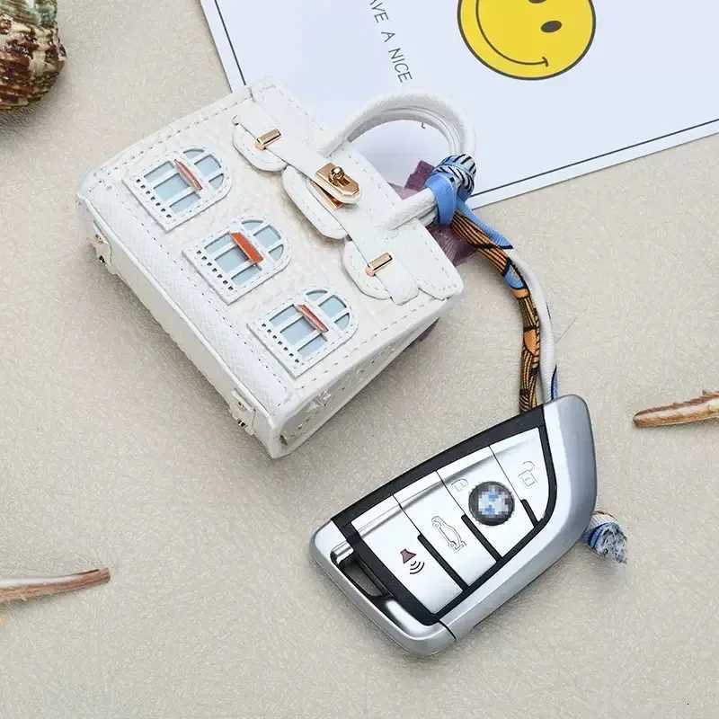 Mini Backpack Hanging Creative House Phone Bag For 4 3 Pro2 Galaxy Buds Phone Case Holds Small Items With Lanyard Y250815