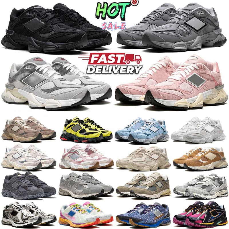 2025 Designer Shoes 9060s Sneakers For Men Women Triple Black Cement Shadow Grey White Charcoal Pink Blue Casual Mens Womens Outdoor Sports Trainers Runners