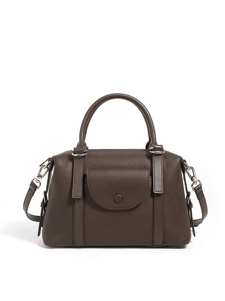 Genuine Leather Versatile Handbag For Women Design Commuter Shoulder 2025 New Model High Quality Commuting Bag