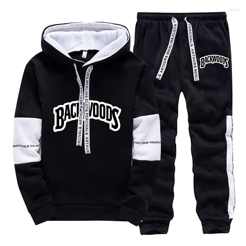 Men's Tracksuits Mens Tracksuit Print Casual Single Piece Sweatshirts Sweatpants Daily Office Home Hoodie Pants Gym Sports Jogging Clothing