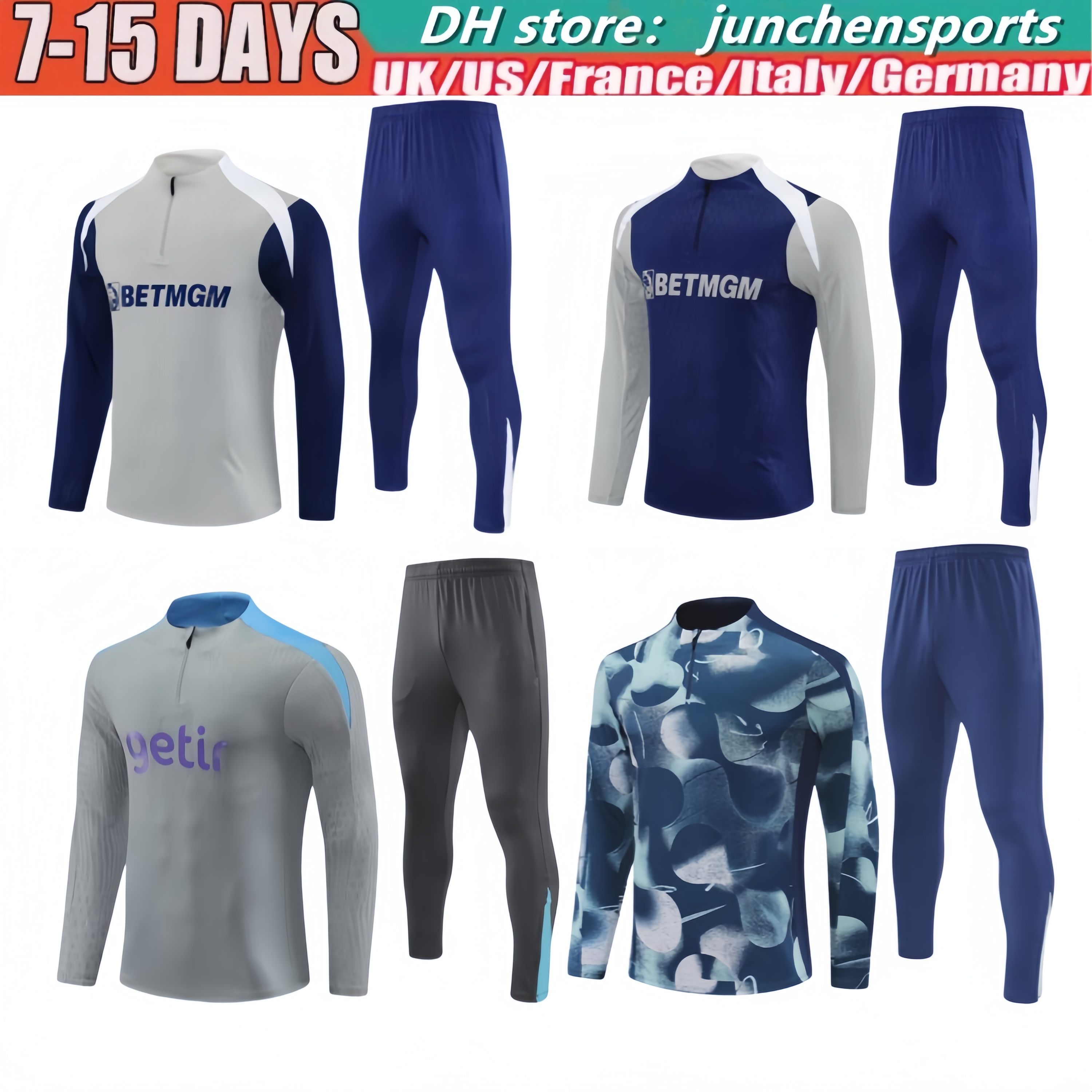 Chandal TTottenham 25 26 Soccer Jerseys HoTsPuRES soccer training suit DELE SON Football HAM BALE KANE HOJBJERG BERGWIJN LO CELSO 24 25 26 men kids kits tracksuit sets