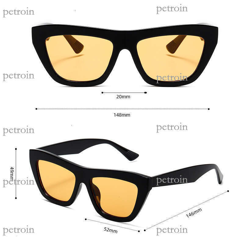 New Cat Eye Fashion Personality Street Style Show Glasses Sunshade Sunglasses