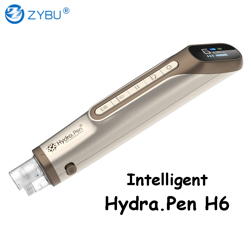 Newest Hydra Pen H6 Micro Needling Mesotherapy Home Skin Care Serum Applicator Dermapen Hydra.Pen Derma MTS Beauty Device With Red Blue Light Anti Agi