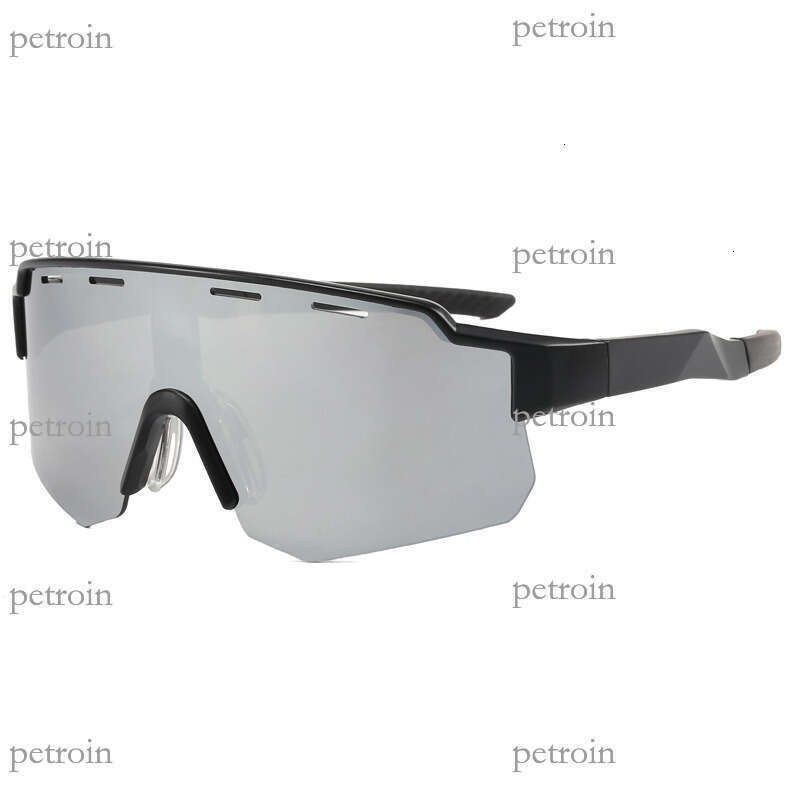New Outdoor Sports Cycling Glasses Large Frame One-piece Colorful Eye Protection Simple Trendy Sunglasses
