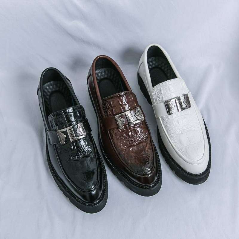 Handmade Tassel Loafers Black Bottom Leather Gentleman Fashion Stress Men Business Driving Shoes