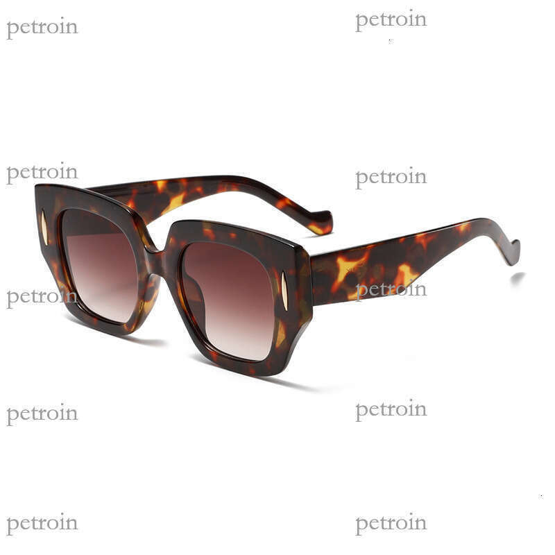 New Square Frame Oversized Unisex High-End Face-Slimming Trendy Brand Sunglasses