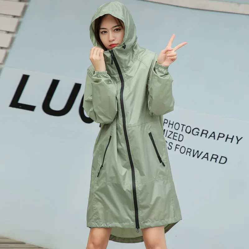 Waterproof Raincoat for Men and Women Portable Poncho Water-Repellent Rain Female K-Way Ladies Raincoat XL Y250814