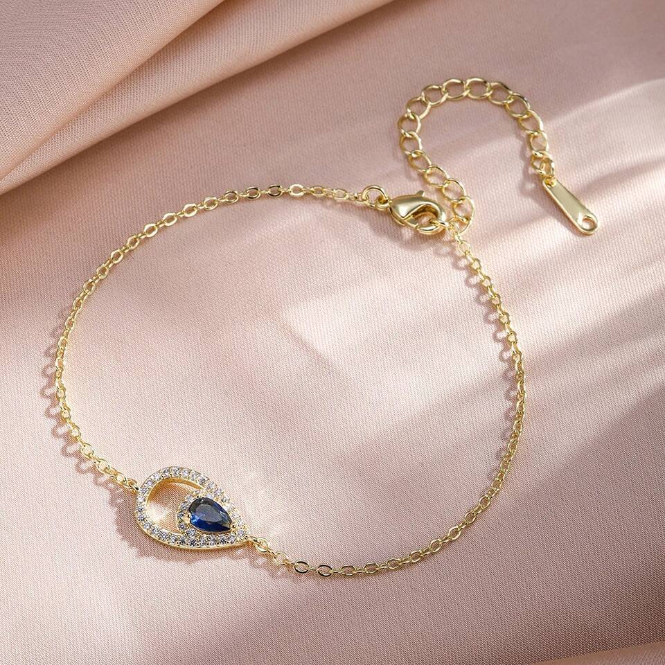 New Zirconia Bracelet Chain for Women's Fashion Jewelry And Accessories Gift Gold Bracelets Bangles