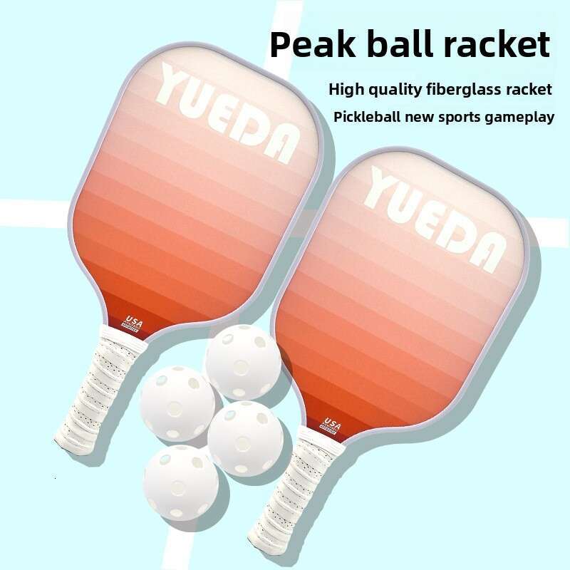 Racket Fiberglass Professional Competition Grade Pickleball Set Outdoor Sports