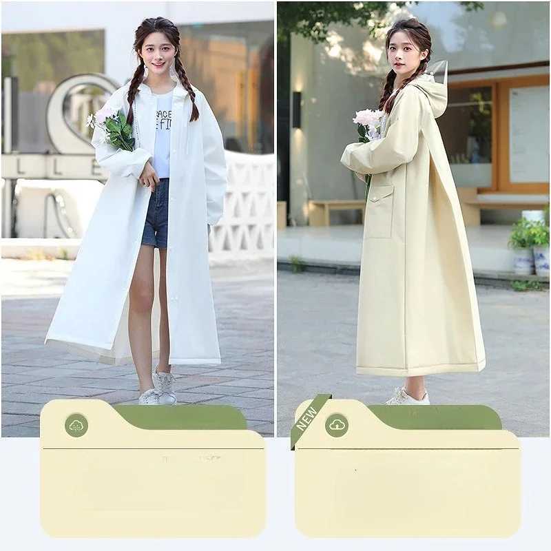 Electric Bike Raincoat New Style Thickened Long Sleeve Waterproof Motorcycle Rainwear Y250814