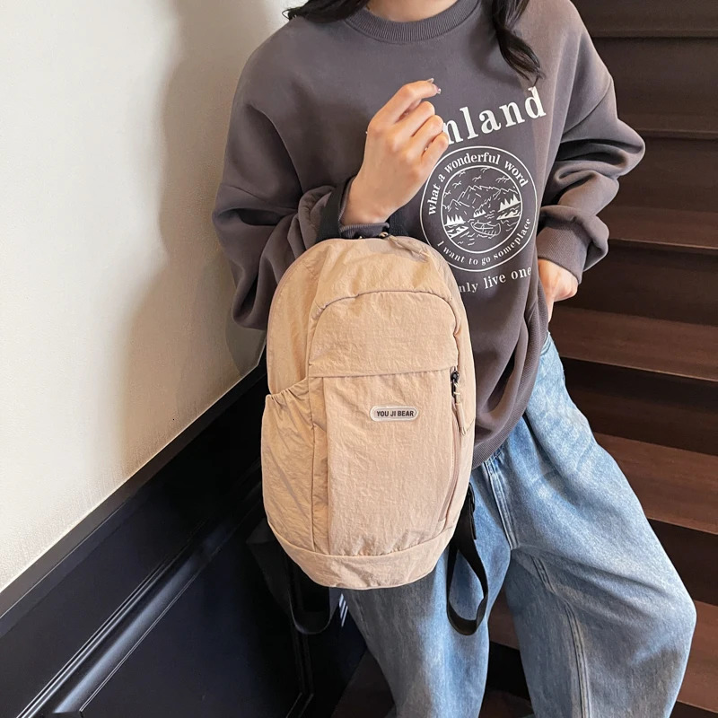 Summer Large Capacity Commuting Travel Backpack Fashion Handbag Womens Lightweight Shoulder Bag 250809