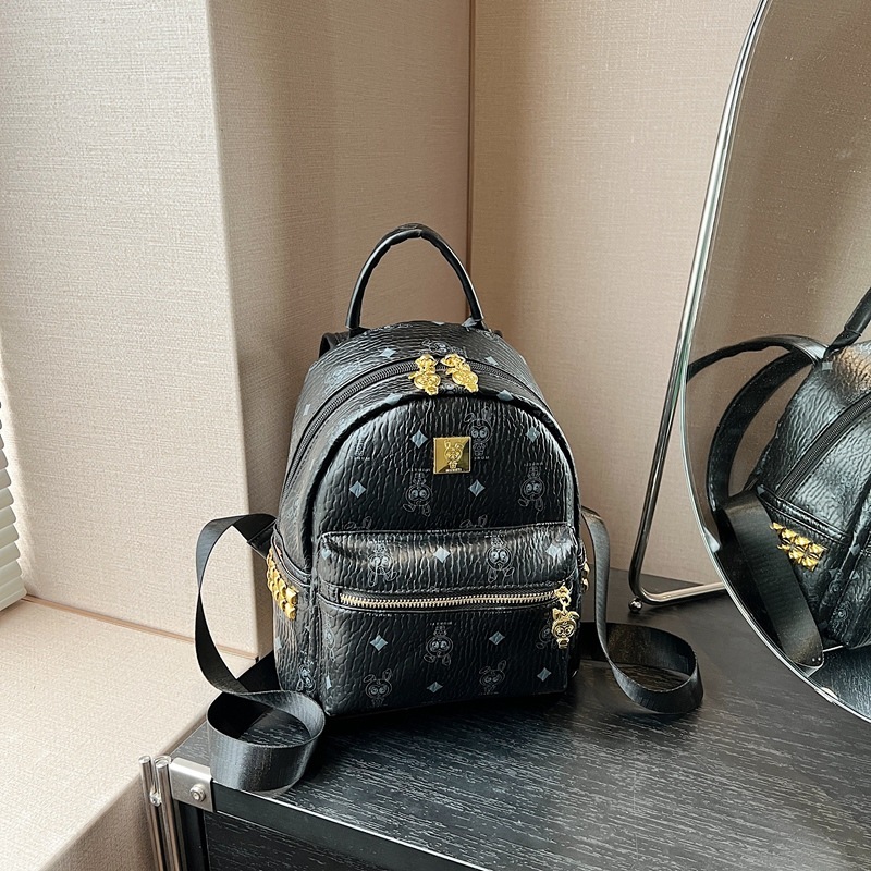 Free Shipping Designer Fashion Student Backpack Luxury Vintage Commuting Women's Large Capacity Travel Bag Sports Shopping Leisure Bag