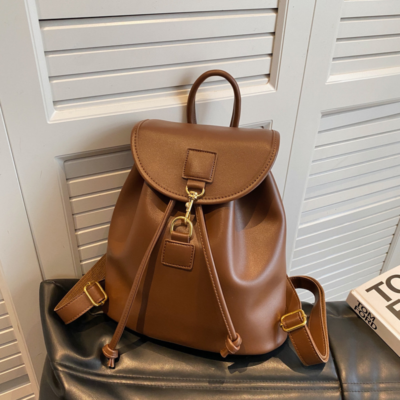 Autumn New Unisex Style Backpack Couple Bag Women's Large Capacity Backpack New Women's Travel Texture Small Backpack Autumn New Designer Ba