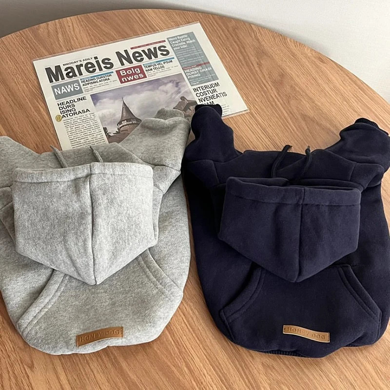 Warm Dog Hoodies Soft Fleece Pet Clothes for Small Medium Dogs Comfortable Puppy Yorkshire Chihuahua Costumes Supply 250814
